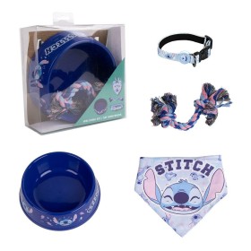 Coffret cadeau Stitch Bleu Multicomposition Chien 4 Pièces: Plus de 300.000 produits de grandes marques en vente directe à prix 