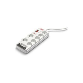 Rallonge 7 prises Schuko avec interrupteur Salicru SPS SAFE 7 RJ11 2300W (1,8 m): Plus de 300.000 produits de grandes marques en