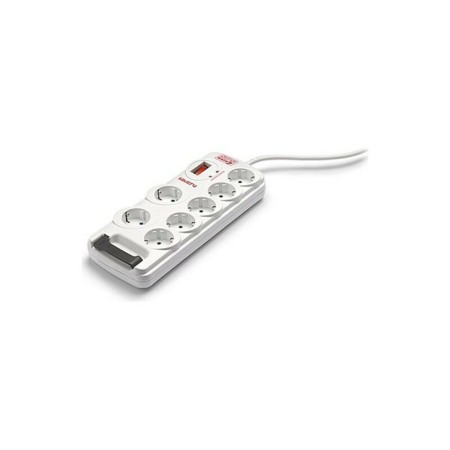 Rallonge 7 prises Schuko avec interrupteur Salicru SPS SAFE 7 RJ11 2300W (1,8 m): Plus de 300.000 produits de grandes marques en