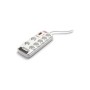 Rallonge 7 prises Schuko avec interrupteur Salicru SPS SAFE 7 RJ11 2300W (1,8 m): Plus de 300.000 produits de grandes marques en