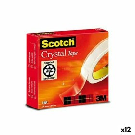 Ruban adhésif Scotch Crystal Transparent 19 mm x 66 m (12 Unités): Plus de 300.000 produits de grandes marques en vente directe 