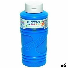 peinture pour doigts Giotto Bleu 750 ml (6 Unités): Plus de 300.000 produits de grandes marques en vente directe à prix usine su