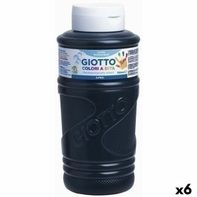 peinture pour doigts Giotto Noir 750 ml (6 Unités): Plus de 300.000 produits de grandes marques en vente directe à prix usine su