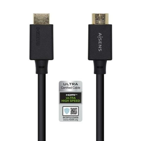 Câble HDMI Aisens A150-0421 Noir 1 m: Plus de 300.000 produits de grandes marques en vente directe à prix usine sur cadeaufou.co