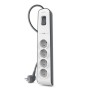 Rallonge 4 prises Schuko avec interrupteur Belkin BSV400VF2M Blanc (2 m): Plus de 300.000 produits de grandes marques en vente d