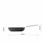 Poêle Valira Aire 4642/25 Ø 24 cm Induction Noir Aluminium: Plus de 300.000 produits de grandes marques en vente directe à prix 