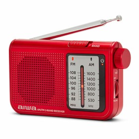 Radio transistor Aiwa AM/FM Rouge: Plus de 300.000 produits de grandes marques en vente directe à prix usine sur cadeaufou.com. 