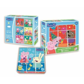 Puzzle Peppa Pig 9 Pièces 20 x 20 x 5 cm: Plus de 300.000 produits de grandes marques en vente directe à prix usine sur cadeaufo