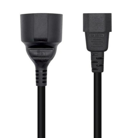 Câble d’Alimentation Aisens A132-0467 25 cm C14 CEE 7/7 Noir: Plus de 300.000 produits de grandes marques en vente directe à pri
