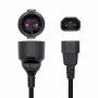 Câble d’Alimentation Aisens A132-0467 25 cm C14 CEE 7/7 Noir: Plus de 300.000 produits de grandes marques en vente directe à pri