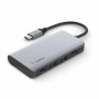 Hub USB 4 Ports Belkin AVC006btSGY Gris Noir Argenté Aluminium: Plus de 300.000 produits de grandes marques en vente directe à p