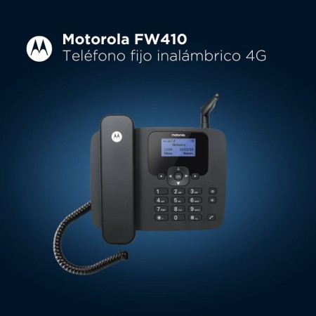 Téléphone fixe Motorola 107FW410L Noir: Plus de 300.000 produits de grandes marques en vente directe à prix usine sur cadeaufou.