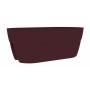 Pot EDA Rouge Plastique Ovale Moderne: Plus de 300.000 produits de grandes marques en vente directe à prix usine sur cadeaufou.c