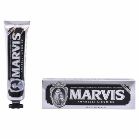 Dentifrice Blanchissant haleine Fraîche Licorice Mint Marvis Amarelli Licorice 85 ml: Plus de 300.000 produits de grandes marque