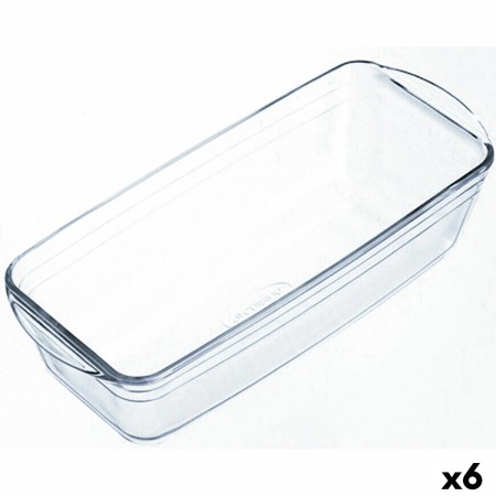 Moule pour four Ô Cuisine Rectangulaire 29 x 12 x 8 cm Transparent (6 Unités): Plus de 300.000 produits de grandes marques en ve