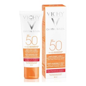 Écran solaire visage Vichy VCH00115 Spf 50 3-en-1 Anti-âge: Plus de 300.000 produits de grandes marques en vente directe à prix 