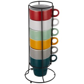 Ensemble de 6 tasses à café Secret de Gourmet Noël Avec support: Plus de 300.000 produits de grandes marques en vente directe à 