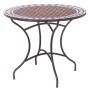 Table d'appoint Persea Blanc Marron Céramique 90 x 90 x 75 cm: Plus de 300.000 produits de grandes marques en vente directe à pr