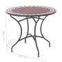 Table d'appoint Persea Blanc Marron Céramique 90 x 90 x 75 cm: Plus de 300.000 produits de grandes marques en vente directe à pr