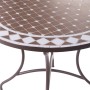 Table d'appoint Persea Blanc Marron Céramique 90 x 90 x 75 cm: Plus de 300.000 produits de grandes marques en vente directe à pr