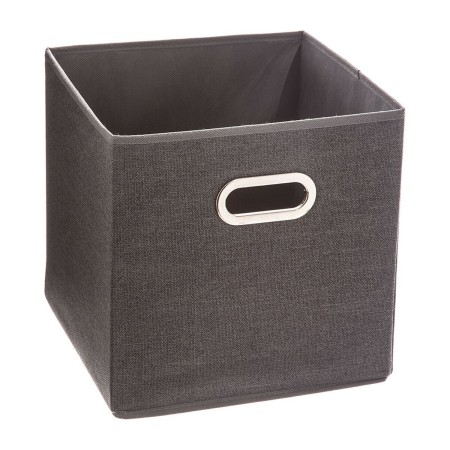 Boîte Multiusage 5five Simply Smart Gris foncé 31 x 31 x 31 cm Plastique: Plus de 300.000 produits de grandes marques en vente d
