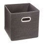 Boîte Multiusage 5five Simply Smart Gris foncé 31 x 31 x 31 cm Plastique: Plus de 300.000 produits de grandes marques en vente d