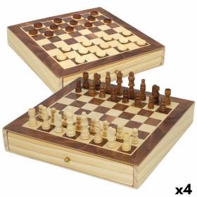 Échecs et dames Colorbaby Tiroir Bois (4 Unités): Plus de 300.000 produits de grandes marques en vente directe à prix usine sur 
