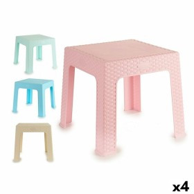 Table pour enfant Pincello Rattan Jaune Bleu Vert Rose: Plus de 300.000 produits de grandes marques en vente directe à prix usin