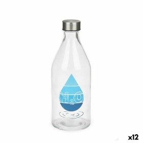 Bouteille H2O verre 1 L (12 Unités): Plus de 300.000 produits de grandes marques en vente directe à prix usine sur cadeaufou.com