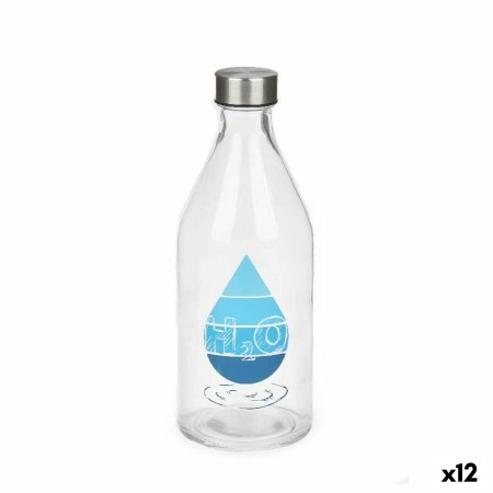 Bouteille H2O verre 1 L (12 Unités): Plus de 300.000 produits de grandes marques en vente directe à prix usine sur cadeaufou.com
