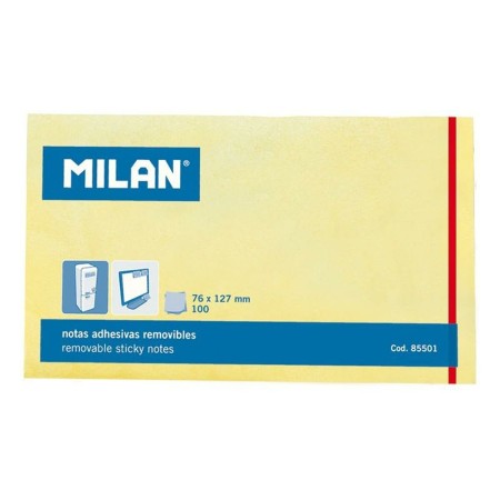 Notes Adhésives Milan Jaune (10 Unités): Plus de 300.000 produits de grandes marques en vente directe à prix usine sur cadeaufou