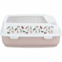 Bac à litière pour chats Trixie Delio Blanc Lila Plastique 38 × 20 × 50 cm: Plus de 300.000 produits de grandes marques en vente