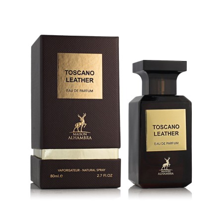 Parfum Homme Maison Alhambra Toscano Leather EDP 80 ml: Plus de 300.000 produits de grandes marques en vente directe à prix usin