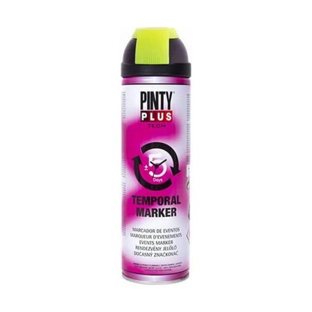 Peinture en spray Pintyplus Tech T146 Temporaire Jaune 500 ml: Plus de 300.000 produits de grandes marques en vente directe à pr