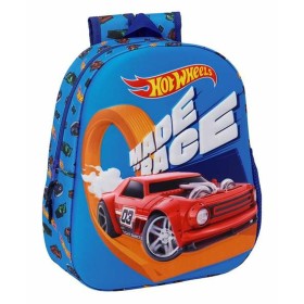 Sac à dos enfant 3D Hot Wheels Bleu 27 x 33 x 10 cm 3D: Plus de 300.000 produits de grandes marques en vente directe à prix usin