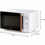 Micro-ondes DOMO 700 W 20 L: Plus de 300.000 produits de grandes marques en vente directe à prix usine sur cadeaufou.com. Label 