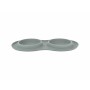 Mangeoire pour chiens Trixie Gris Acier inoxydable Ø 16 cm Double 2 × 0,3 L 47 × 3 × 26 CM: Plus de 300.000 produits de grandes 
