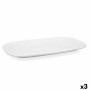 Plat à Gratin Bidasoa Glacial Blanc Céramique 36 x 21 cm (3 Unités) (Pack 3x): Plus de 300.000 produits de grandes marques en ve