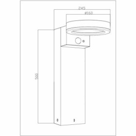 Lampe solaire Galix G4590B Argenté 1000 Lm: Plus de 300.000 produits de grandes marques en vente directe à prix usine sur cadeau