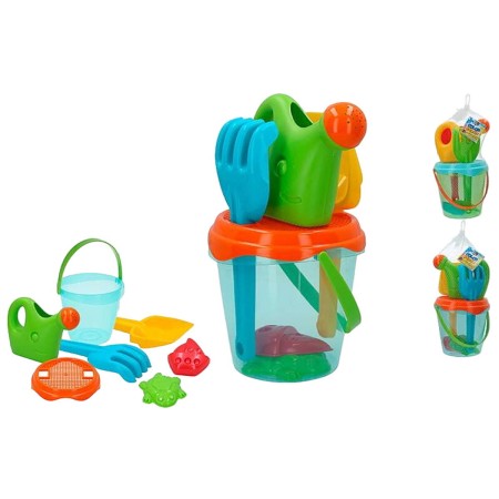 Seau de plage Colorbaby Bleu Orange 18 cm: Plus de 300.000 produits de grandes marques en vente directe à prix usine sur cadeauf