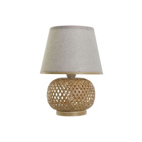 Lampe de bureau DKD Home Decor Marron Naturel Bambou 50 W 220 V 24 x 24 x 34 cm: Plus de 300.000 produits de grandes marques en 