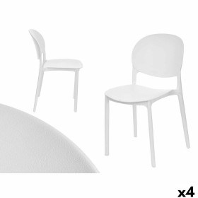 Chaise empilable PP-2052-W 4 Unités: Plus de 300.000 produits de grandes marques en vente directe à prix usine sur cadeaufou.com