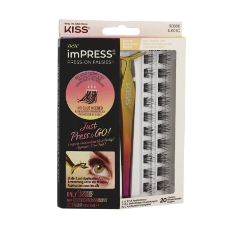 Faux cils Kiss imPRESS 20 Unités: Plus de 300.000 produits de grandes marques en vente directe à prix usine sur cadeaufou.com. L