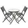 Ensemble Table + 2 Chaises Aktive 3 Pièces Ronde: Plus de 300.000 produits de grandes marques en vente directe à prix usine sur 