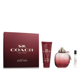 Set de Parfum Femme Coach Wild Rose EDP 3 Pièces: Plus de 300.000 produits de grandes marques en vente directe à prix usine sur 