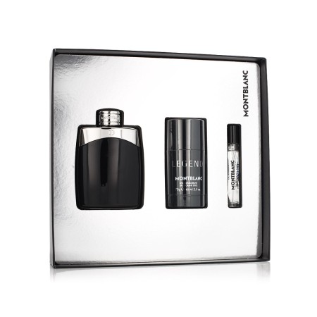 Set de Parfum Homme Montblanc Legend EDT 3 Pièces: Plus de 300.000 produits de grandes marques en vente directe à prix usine sur