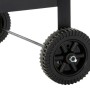 Roues de barbecue au charbon de bois DKD Home Decor Noir Naturel Métal Acier 113 x 51 x 97 cm (113 x 51 x 97 cm): Plus de 300.00