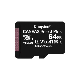 Carte Mémoire Micro SD avec Adaptateur Kingston Canvas Select Plus 64 GB: Plus de 300.000 produits de grandes marques en vente d